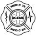 Deer-Grove EMS Logo in Black and White